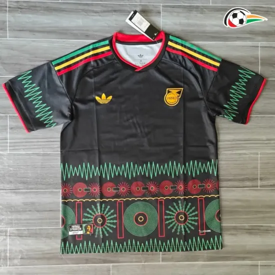 Camisa Reserva Jamaica Copa do Mundo 2026 Preto