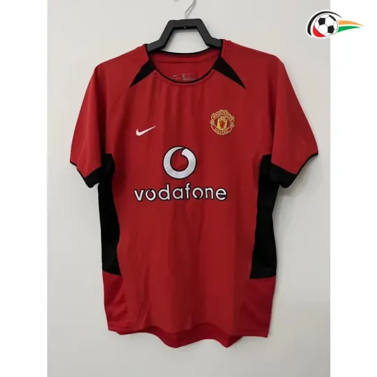 Camisa Retrô Titular Manchester United 2002/04 Vermelho
