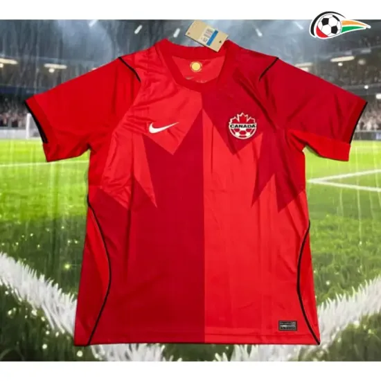Camisa Titular Canada Copa do Mundo 2026 Vermelho
