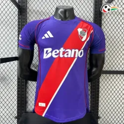 Camisa 4 Versão Jogador River Plate 2026/2027 Roxo/Vermelho/Branco