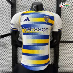 Camisa Alternativa Versão Jogador Boca Juniors 2026/2027 Azul/Amarelo/Branco