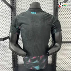 Camisa de Goleiro Titular Versão Jogador Argentina Copa do Mundo 2026 Preto com FIFA2022