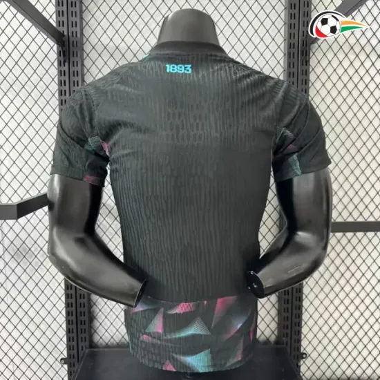 Camisa de Goleiro Titular Versão Jogador Argentina Copa do Mundo 2026 Preto com FIFA2022