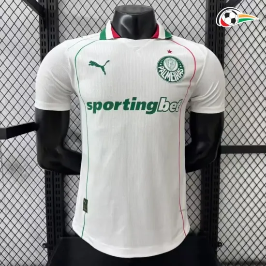 Camisa Reserva Versão Jogador Palmeiras 2026/2027 Branco