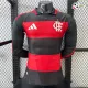 Camisa Titular Versão Jogador Flamengo 2026/2027 Vermelho/Preto Manga Longa