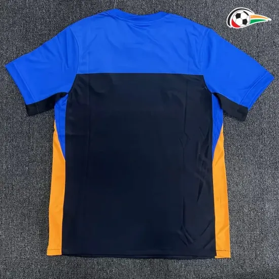 Camisa 4 Inter de milan 2025/2026 Azul/Preto/Laranja