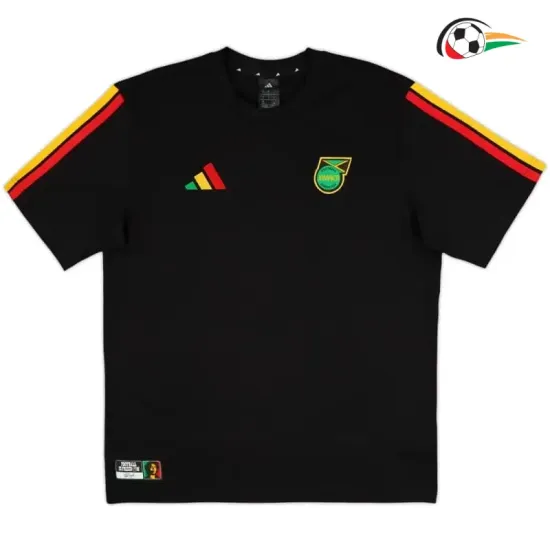 Camisa de Treino Jamaica 2026 Pré-Corrida Preto