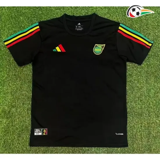 Camisa de Treino Jamaica 2026 Pré-Corrida Preto