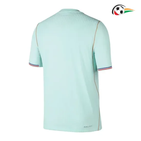 Camisa Reserva Francia Copa do Mundo 2026 Verde Menta