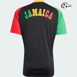 Camisa Reserva Jamaica x Bob Marley 2026 Preto/Verde/Vermelho