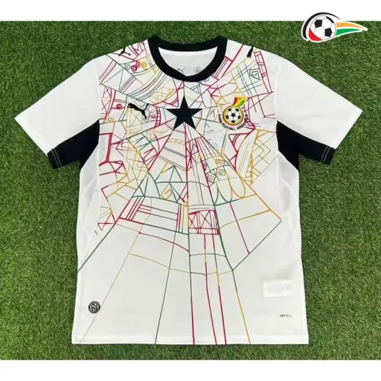 Camisa Titular Ghana Copa do Mundo 2026 Branco