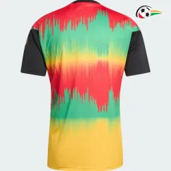 Camisa Titular Jamaica x Bob Marley 2026 Verde/Vermelho/Amarelo