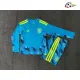 Camisa de Goleiro Titular Infantil España Copa do Mundo 2026 Azul Manga Longa