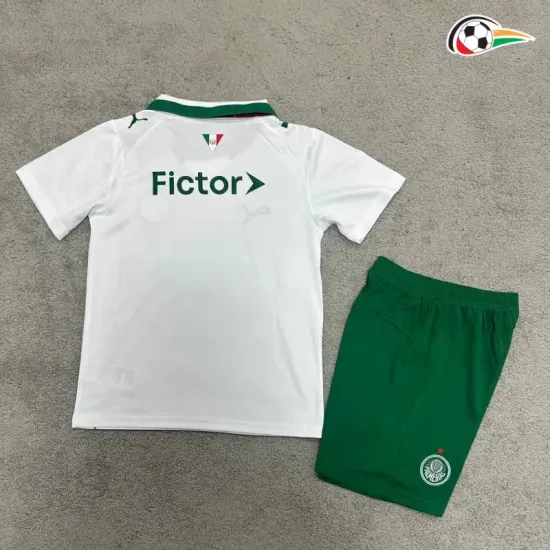 Camisa Reserva Infantil Palmeiras 2026/2027 Branco