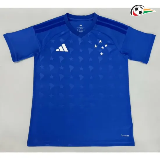 Camisa Titular Cruzeiro 2026/2027 Azul/Branco