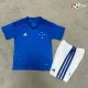 Camisa Titular Infantil Cruzeiro 2026/2027 Azul/Branco