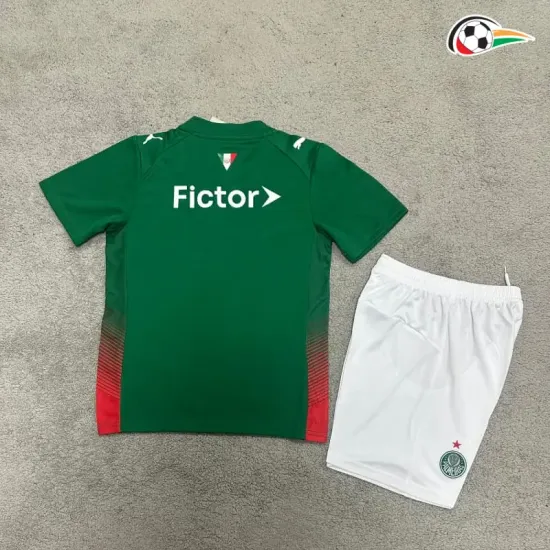 Camisa Titular Infantil Palmeiras 2026/2027 Verde