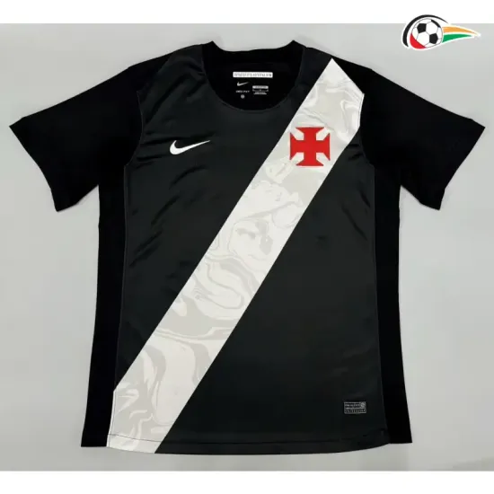 Camisa Titular Vasco da Gama 2026/2027 Preto/Branco