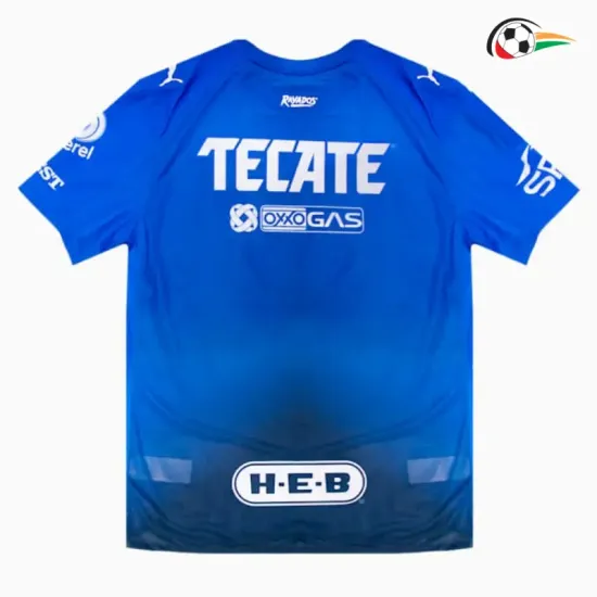 Camisa Alternativa Monterrey 2025/2026 Azul