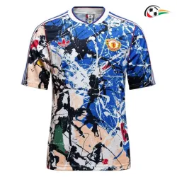 Camisa Manchester United x Stone Roses 2025/26 Edição Especial Multicolor
