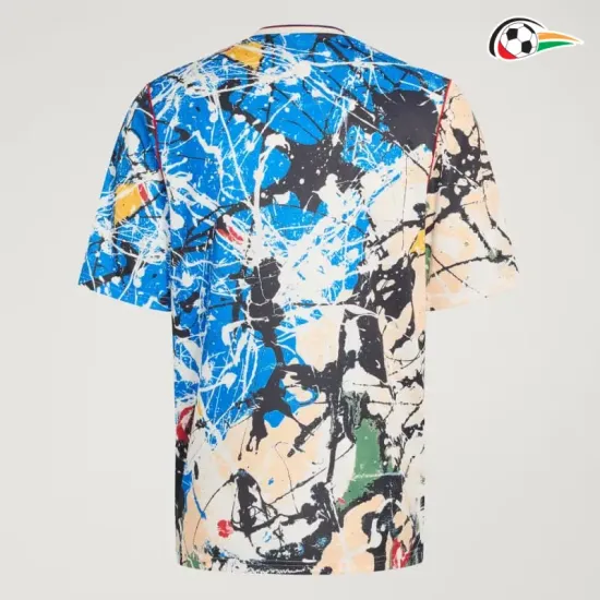 Camisa Manchester United x Stone Roses 2025/26 Edição Especial Multicolor