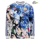 Camisa Manchester United x Stone Roses 2025/26 Edição Especial Multicolor Manga Longa