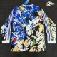 Camisa Manchester United x Stone Roses 2025/26 Edição Especial Multicolor Manga Longa