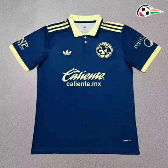 Camisa Reserva Club America 2026/2027 Azul/Amarelo