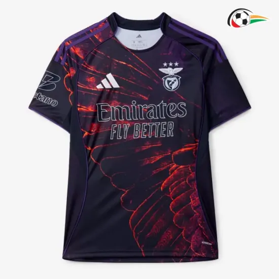 Camisa Benfica x Vhils 2025/26 Edição Especial Preto
