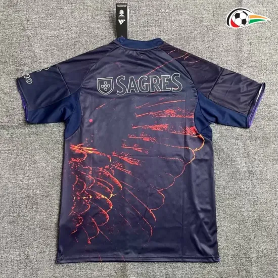 Camisa Benfica x Vhils 2025/26 Edição Especial Preto