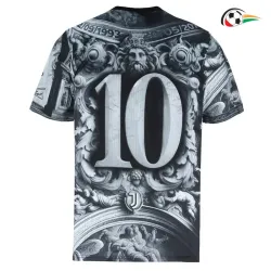 Camisa Juventus 2025/2026 Pré-Corrida Cinza/Preto