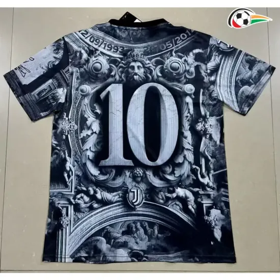 Camisa Juventus 2025/2026 Pré-Corrida Cinza/Preto