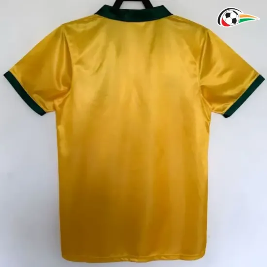 Camisa Retrô Titular Brasil 1988 Amarelo/Verde