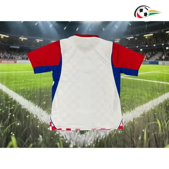 Camisa Titular Croacia Copa do Mundo 2026 Vermelho/Branco