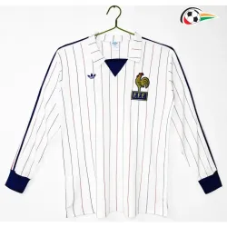 Camisa Retrô Reserva Francia 1980/82 Branco Manga Longa