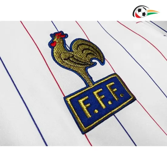 Camisa Retrô Reserva Francia 1980/82 Branco Manga Longa