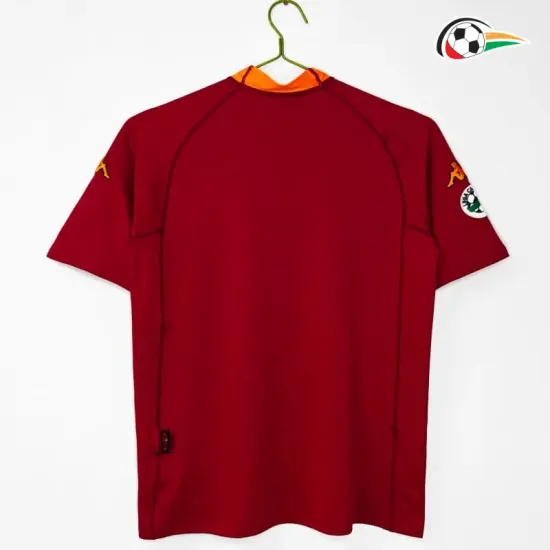 Camisa Retrô Titular AS Roma 2000/01 Vermelho
