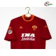 Camisa Retrô Titular AS Roma 2000/01 Vermelho