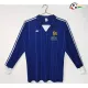 Camisa Retrô Titular Francia 1980/82 Azul Manga Longa