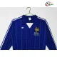 Camisa Retrô Titular Francia 1980/82 Azul Manga Longa