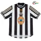 Camisa Retrô Titular Newcastle United 1997/99 Preto/Branco