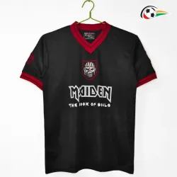 Camisa Retrô West Ham United x Iron Maiden 2016 Preto