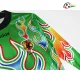 Camiseta Retrô de Goleiro Japon 1998 Verde Manga Longa