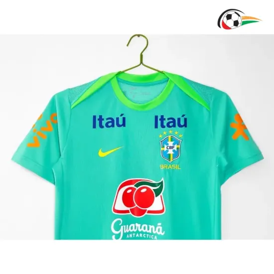 Camisa de Treino Brasil 2024 Verde/Amarelo