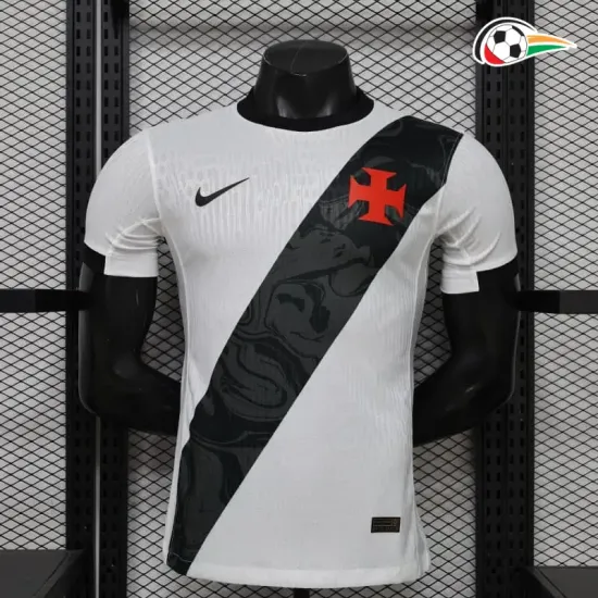 Camisa Reserva Versão Jogador Vasco da Gama 2026/2027 Branco/Preto