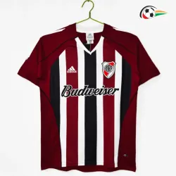 Camisa Retrô Reserva River Plate 2005/06 Vermelho/Preto