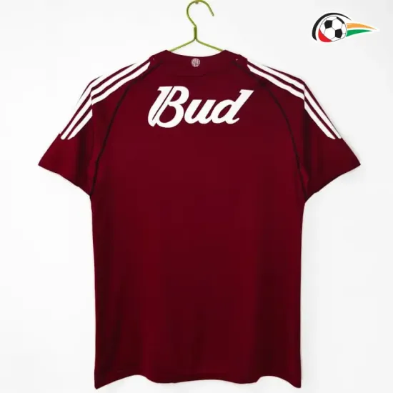 Camisa Retrô Reserva River Plate 2005/06 Vermelho/Preto