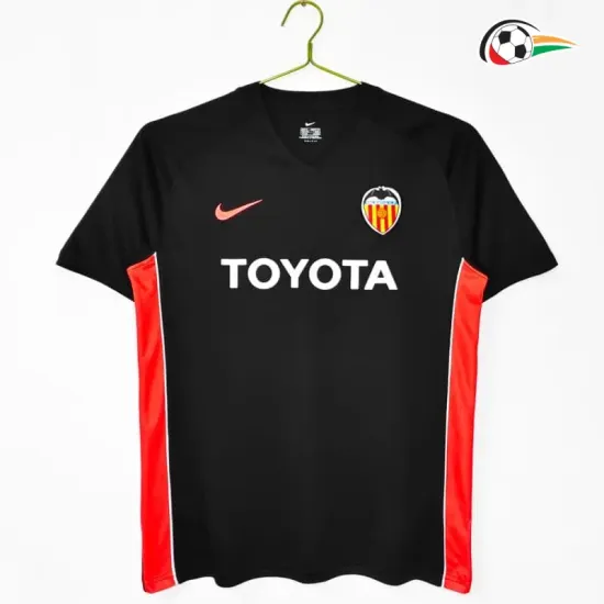 Camisa Retrô Reserva Valencia 2006/07 Preto