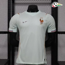 Camisa Reserva Versão Jogador Francia Copa do Mundo 2026 Verde Menta