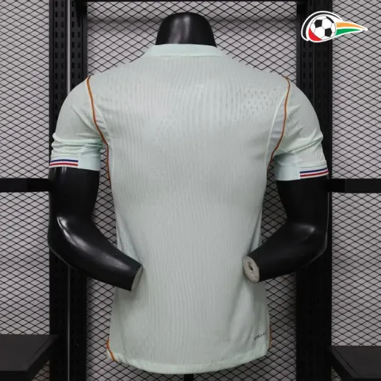 Camisa Reserva Versão Jogador Francia Copa do Mundo 2026 Verde Menta